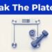 A digital scale beside a coiled measuring tape and small dumbbell under a blue headline.
